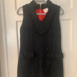 Sail to Sable Black metallic dress, Size 6